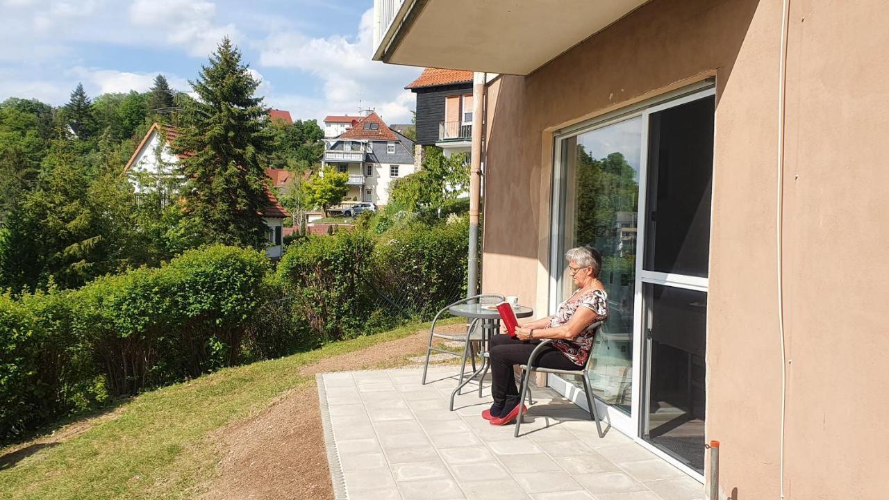 Schlossberg Ferienwohnung 발트에크 외부 사진